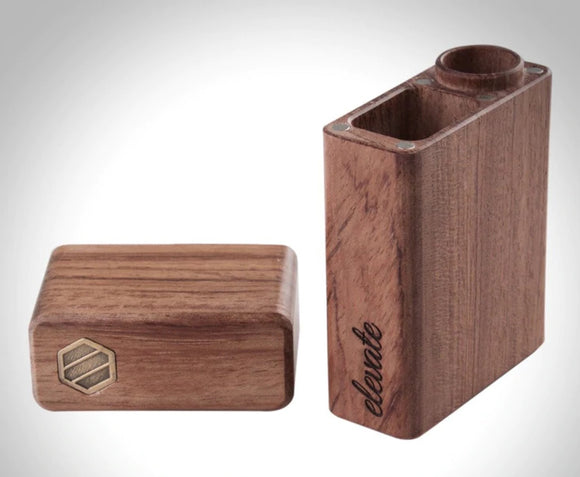 Custom wood case and holder. 