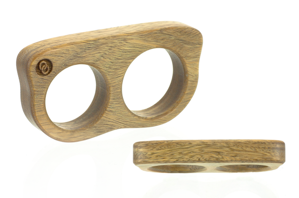 2 finger Verawood wood ring, wood ring.